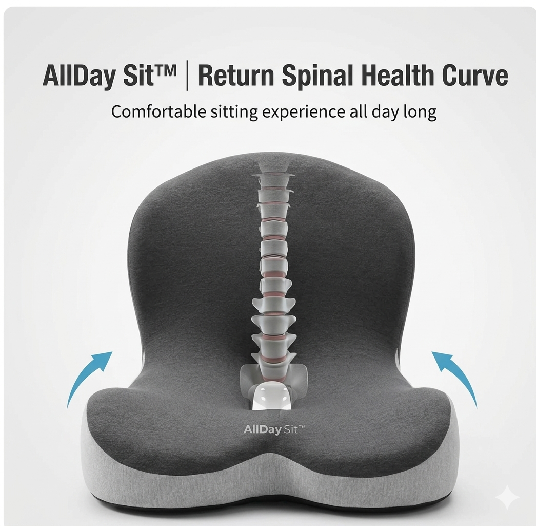 AllDay Sit™ Orthopedic Cushion