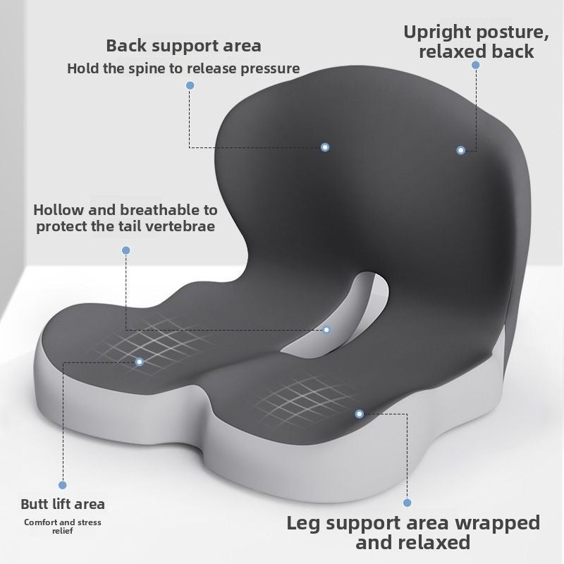 AllDay Sit™ Memory Foam Seat & Back Cushion