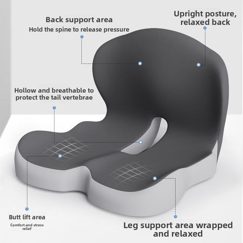 AllDay Sit™ Memory Foam Seat & Back Cushion